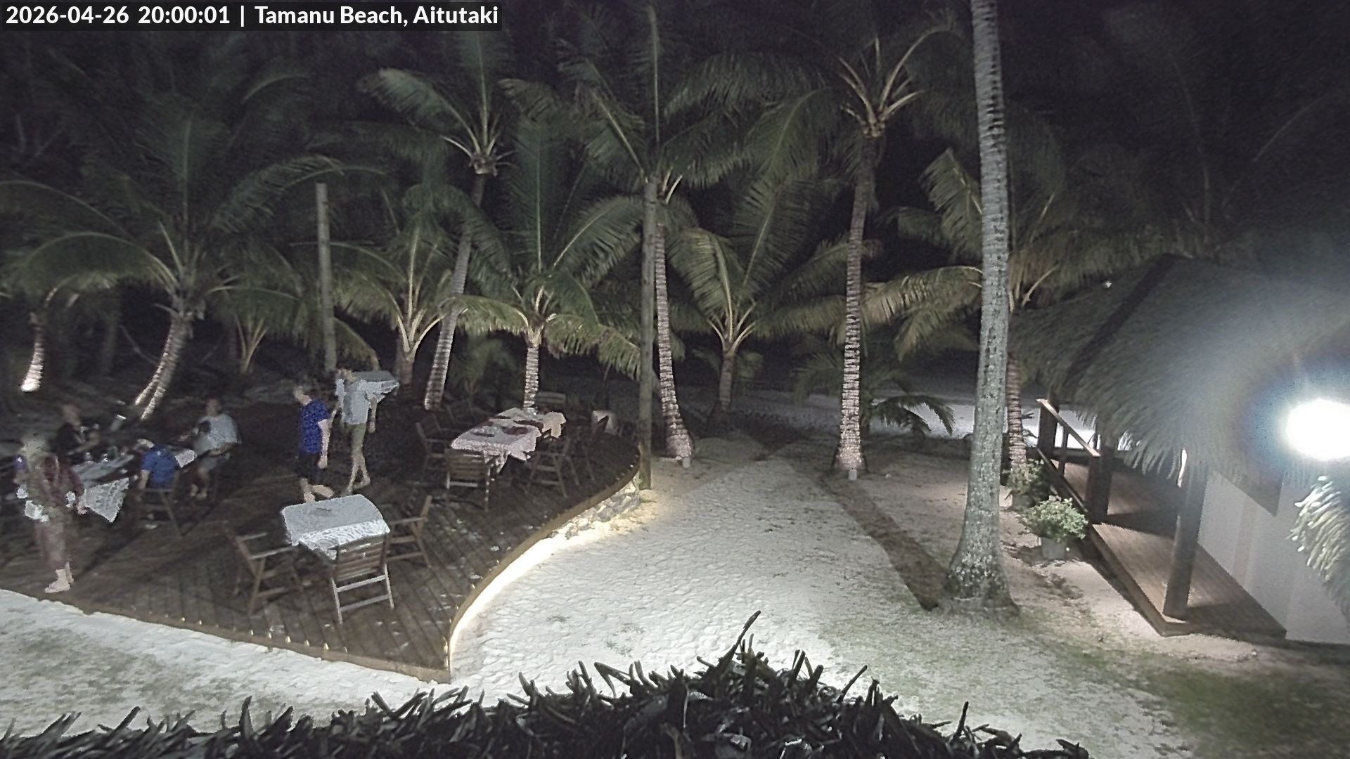 currently @ Tamanu Beach Resort